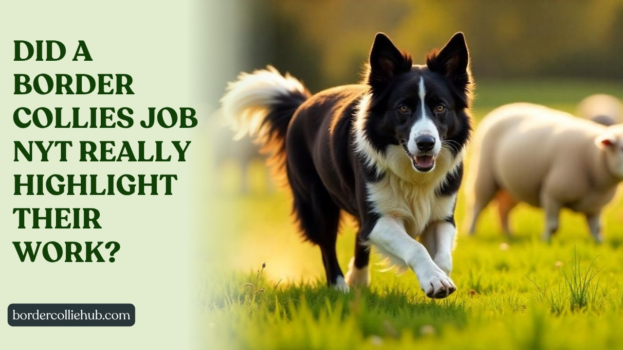 Did a Border Collies Job NYT Really Highlight Their Work