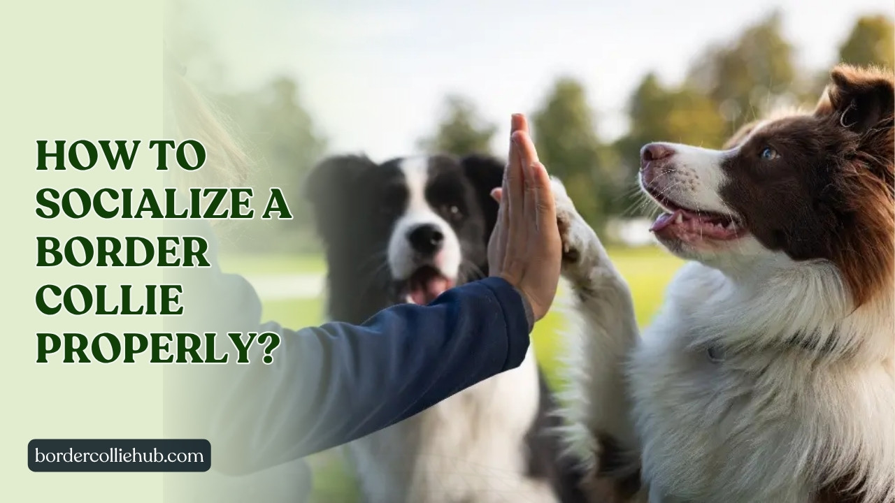How to socialize a Border Collie properly