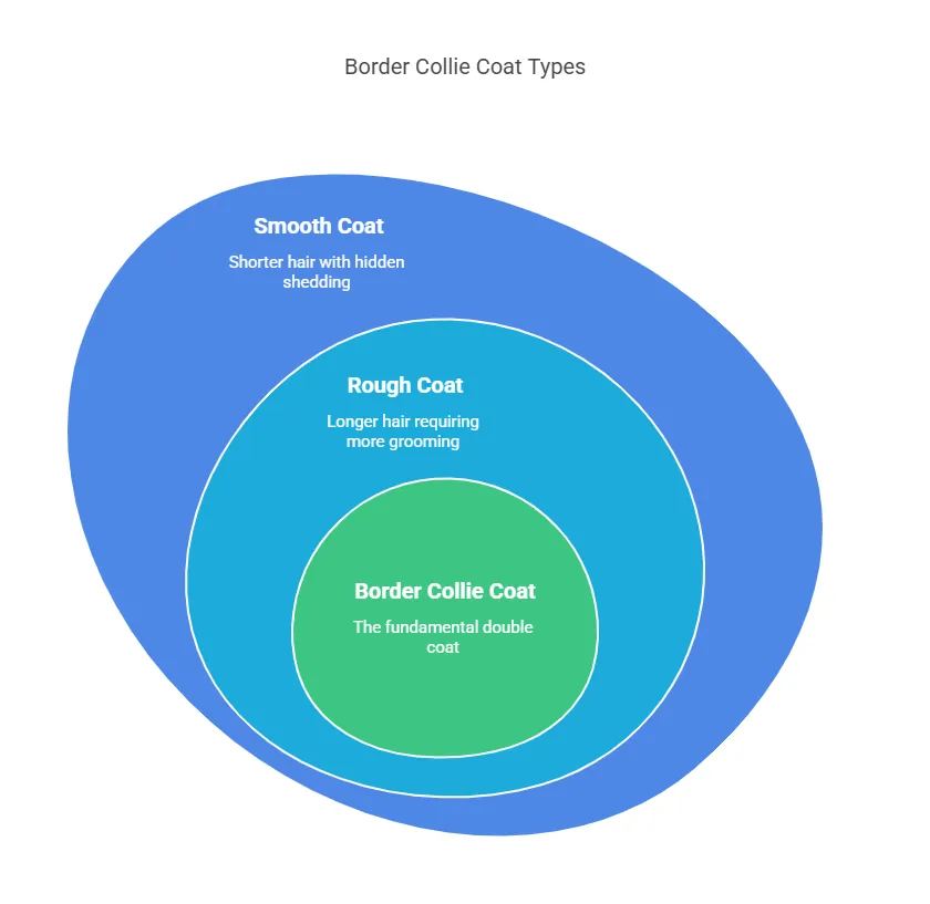 Types of Border Collie Coats