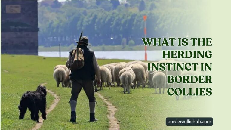 What is the herding instinct in Border Collies