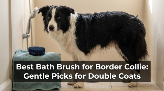 Best Bath Brush for Border Collie Gentle Picks for Double Coats