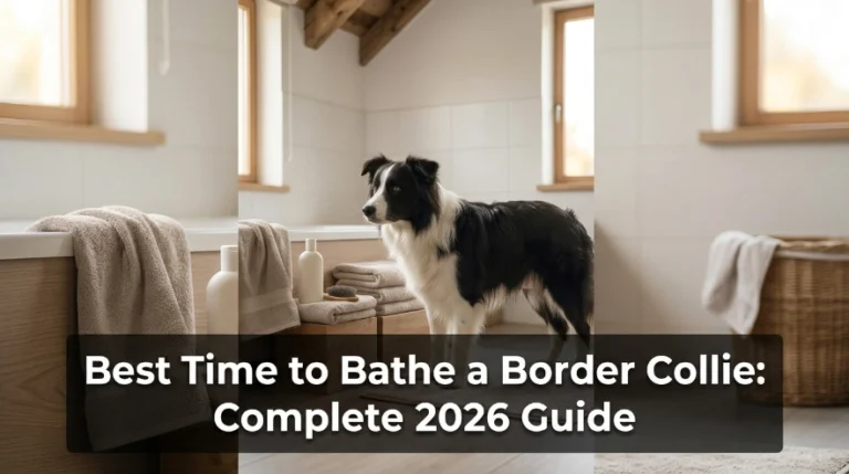 Best Time to Bathe a Border Collie Complete 2026 Guide