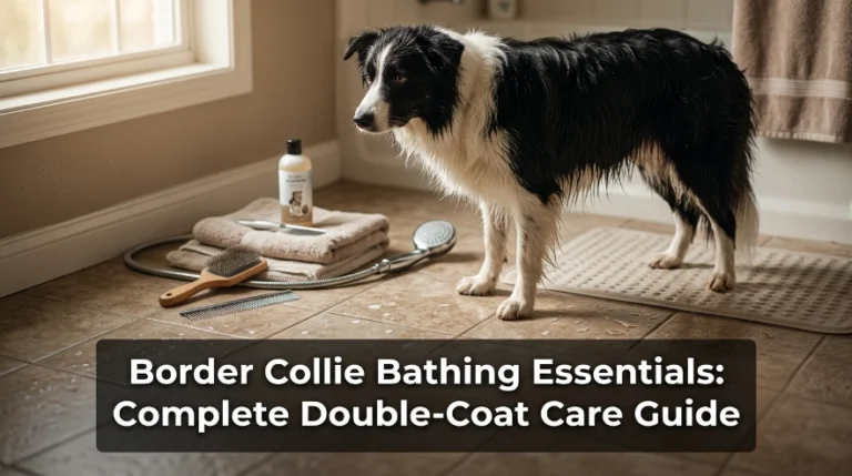 Border Collie Bathing Essentials Complete Double-Coat Care Guide