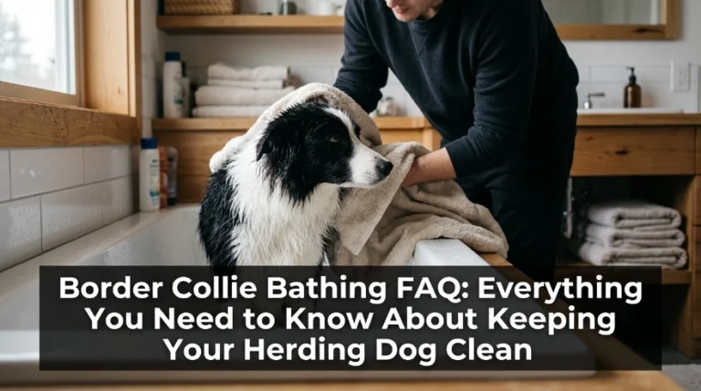 Border Collie Bathing FAQ Everything You Need to Know About Keeping Your Herding Dog Clean