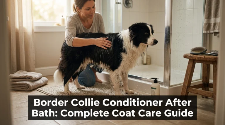 Border Collie Conditioner After Bath Complete Coat Care Guide