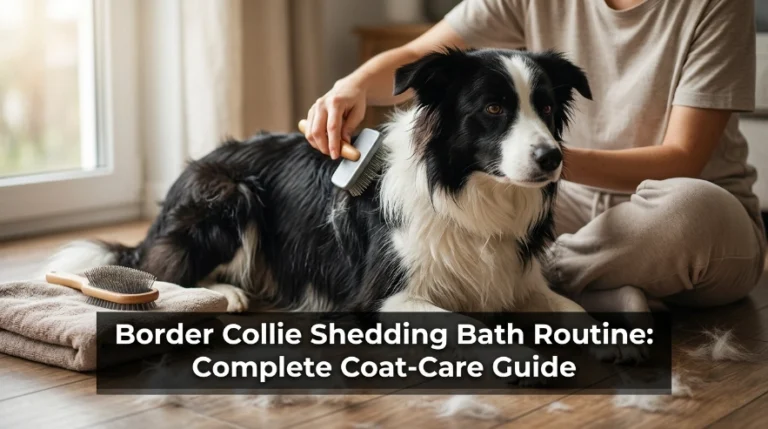 Border Collie Shedding Bath Routine Complete Coat-Care Guide