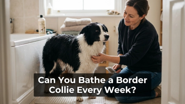 Can You Bathe a Border Collie Every Week?