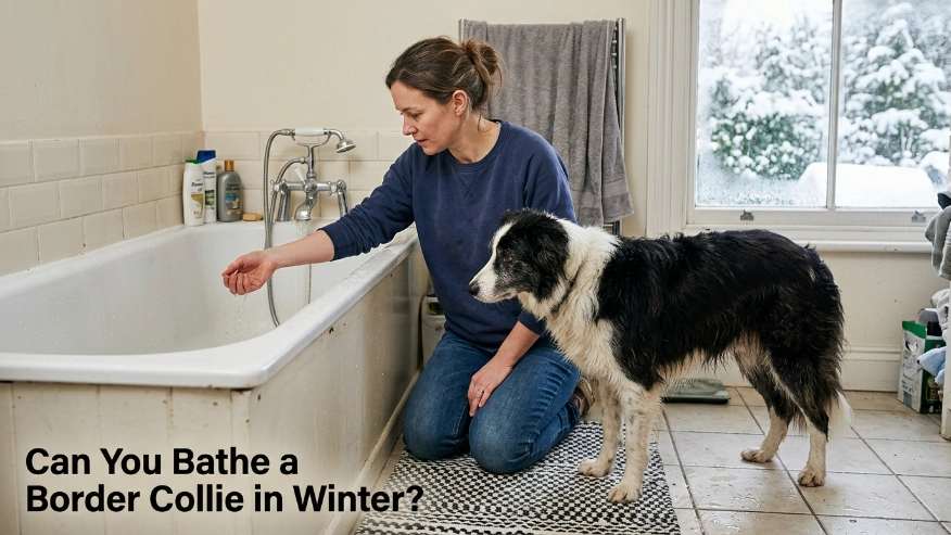 Can You Bathe a Border Collie in Winter
