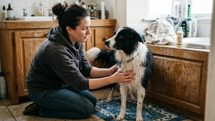 Does a Border Collie Need Conditioner After a Bath