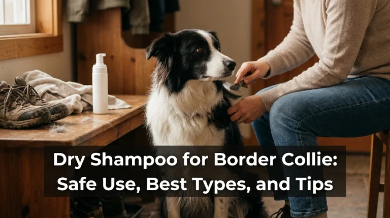 Dry Shampoo for Border Collie