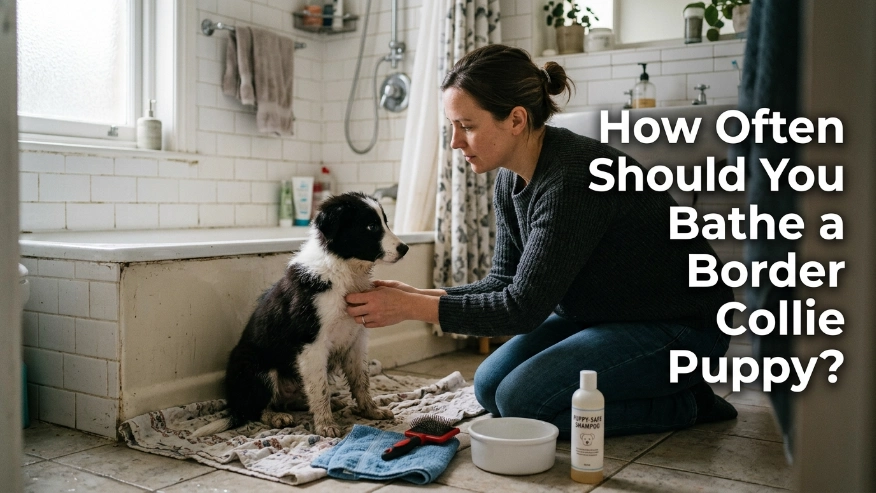 How Often Should You Bathe a Border Collie Puppy