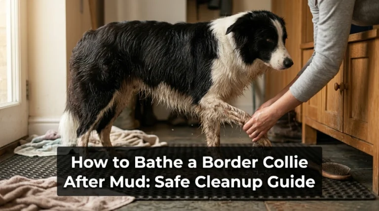 How to Bathe a Border Collie After Mud Safe Cleanup Guide