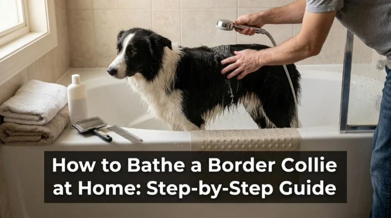 How to Bathe a Border Collie at Home Step-by-Step Guide