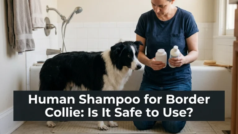 Human Shampoo for Border Collie Is It Safe to Use