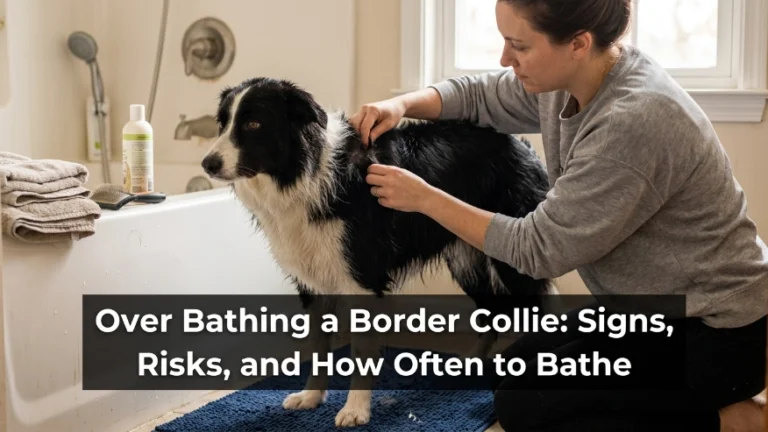 Over Bathing a Border Collie Signs, Risks, and How Often to Bathe