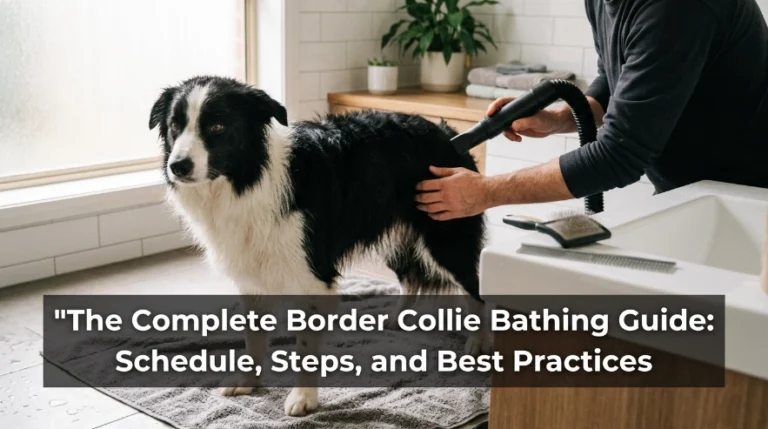 The Complete Border Collie Bathing Guide Schedule, Steps, and Best Practices