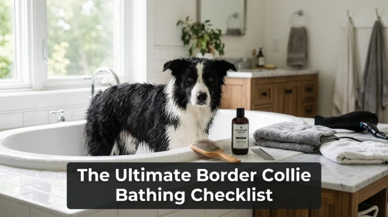 The Ultimate Border Collie Bathing Checklist