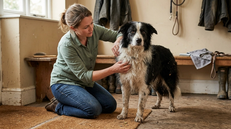 What Are the Main Signs a Border Collie Needs a Bath