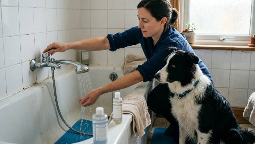 What Is the Best Border Collie Bath Water Temperature