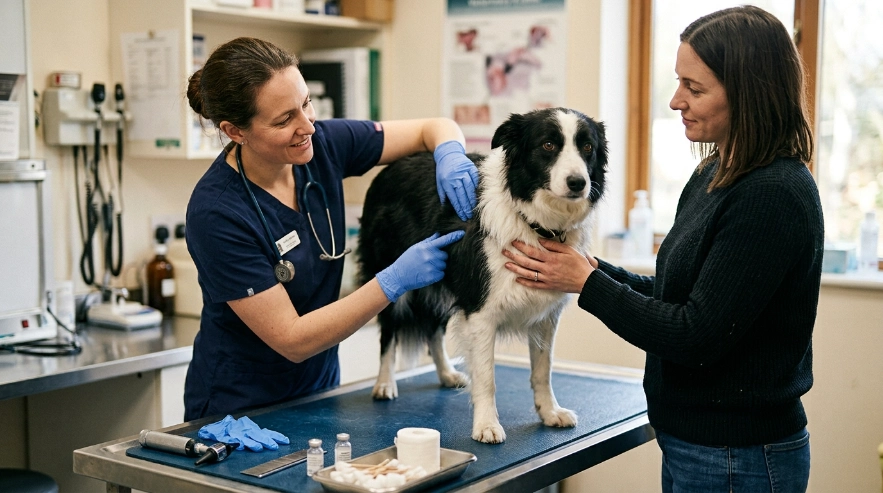 When Does Dry Skin Need a Veterinarian