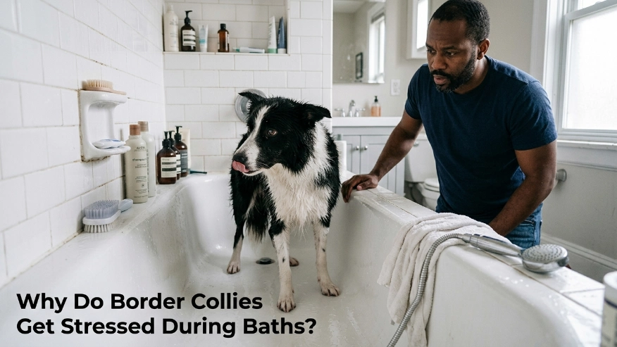 Why Do Border Collies Get Stressed During Baths