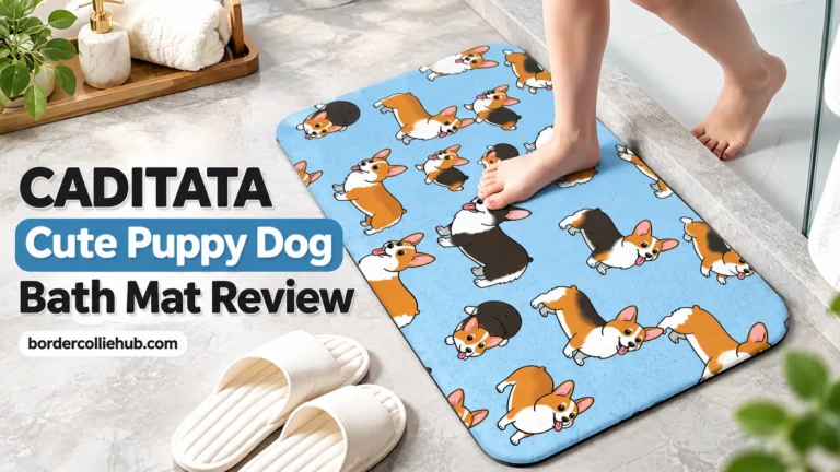 CADITATA Cute Puppy Dog Bath Mat Review