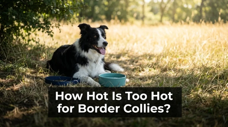How Hot Is Too Hot for Border Collies
