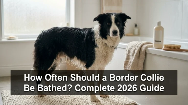 How Often Should a Border Collie Be Bathed Complete 2026 Guide