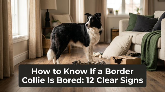 How to Know If a Border Collie Is Bored