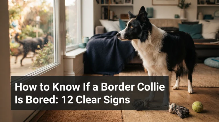 How to Know If a Border Collie Is Bored
