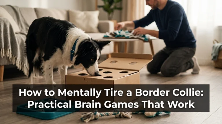 How to Mentally Tire a Border Collie Practical Brain Games That Work