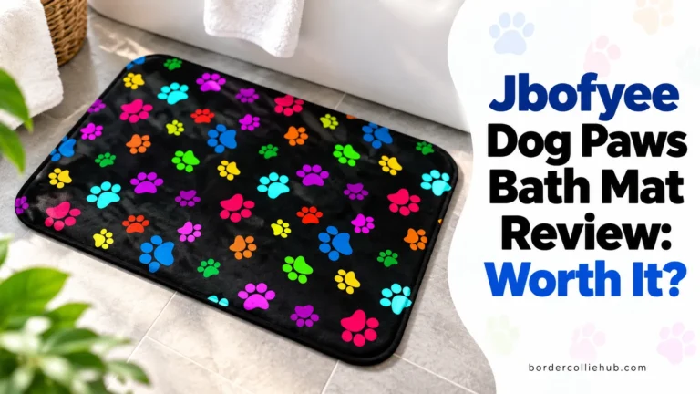 Jbofyee Dog Paws Bath Mat review