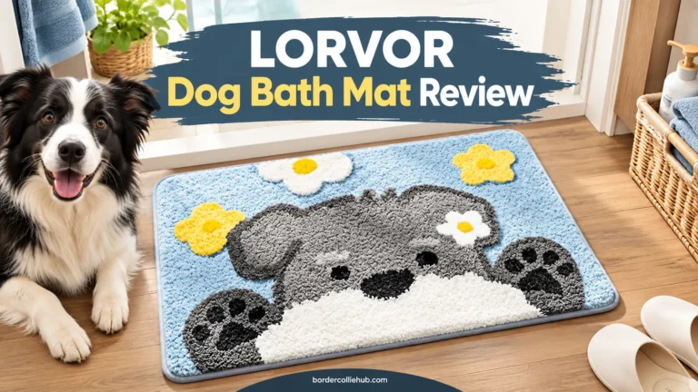 LORVOR Dog Bath Mat review