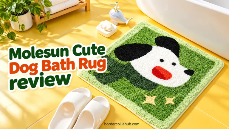 Molesun Cute Dog Bath Rug review