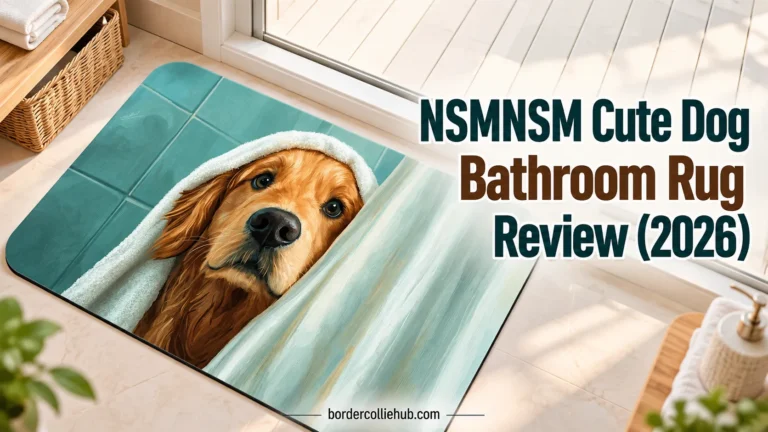 NSMNSM Cute Dog Bathroom Rug Review (2026)