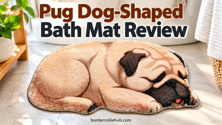 Pug Dog-Shaped Bath Mat Review