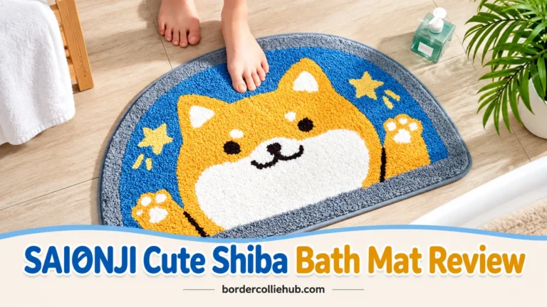 SAIONJI Cute Shiba Bath Mat Review