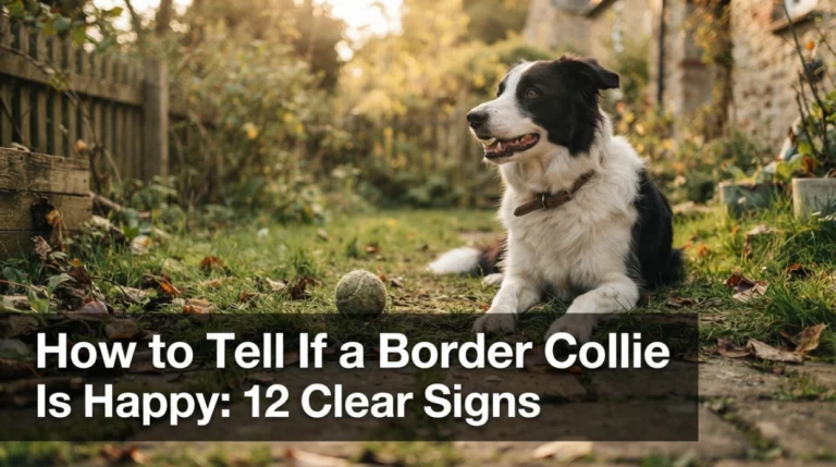 Tell If a Border Collie Is Happy