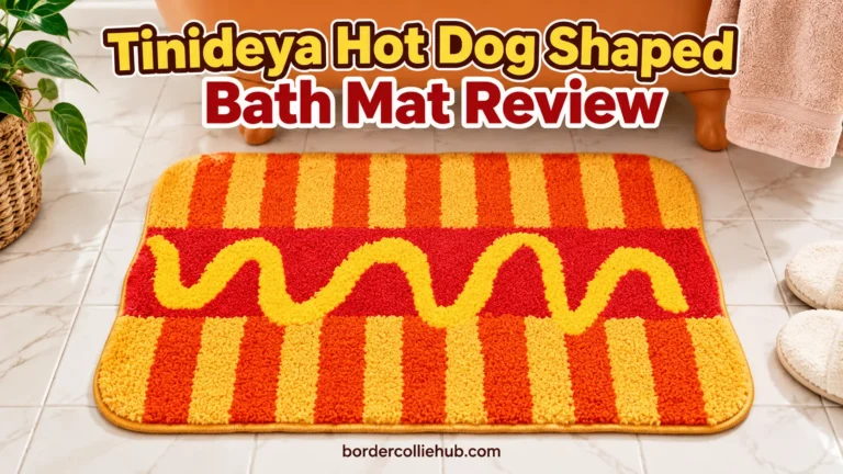 Tinideya Hot Dog Shaped Bath Mat