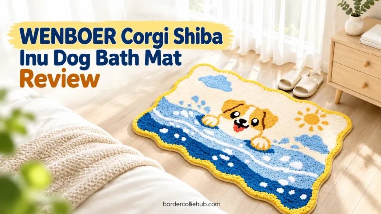 WENBOER Corgi Shiba Inu Dog Bath Mat Review
