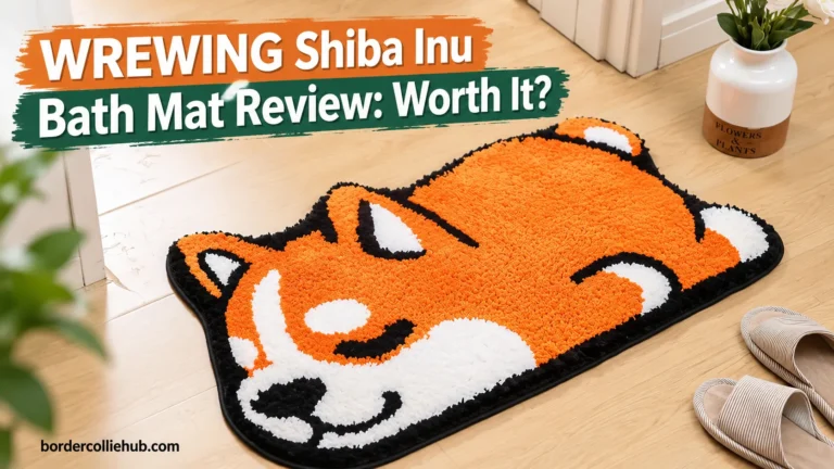WREWING Shiba Inu Bath Mat Review Worth It