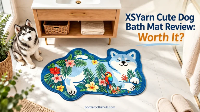 XSYarn Cute Dog Bath Mat Review Worth It