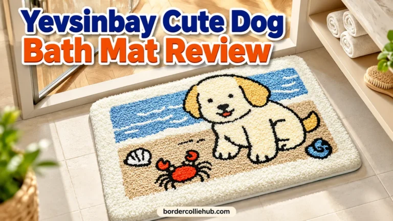 Yevsinbay Cute Dog Bath Mat Review
