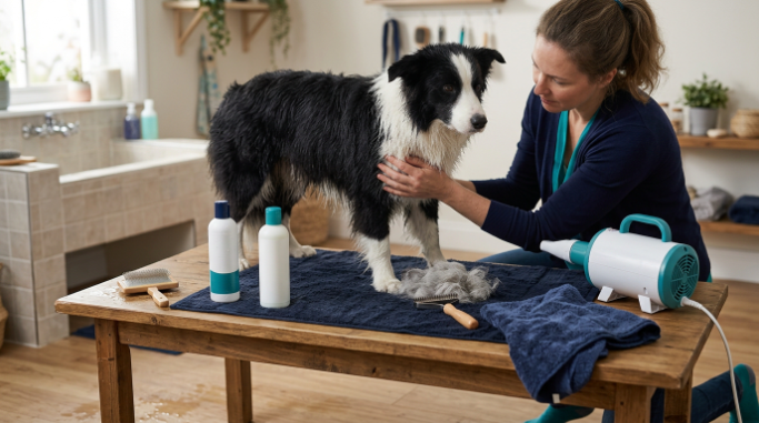 Border Collie Bathing Supplies Comparison