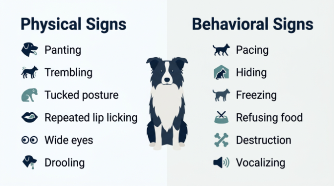 What Does Anxiety Look Like in a Border Collie