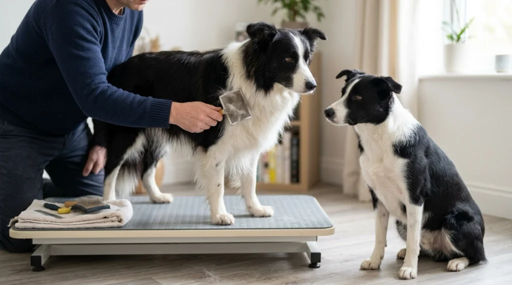 What Changes a Border Collie's Bathing Schedule