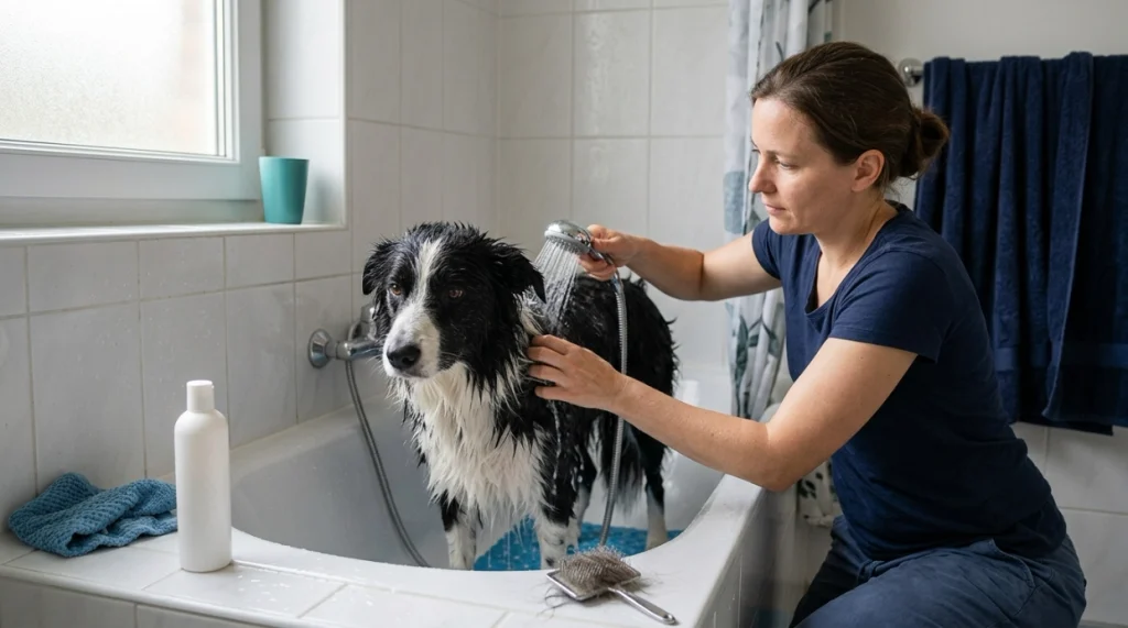 How Do You Give a Border Collie a Bath Step by Step?