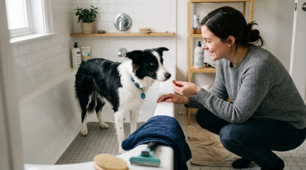 What If Your Border Collie Hates Baths or Has Sensitive Skin?