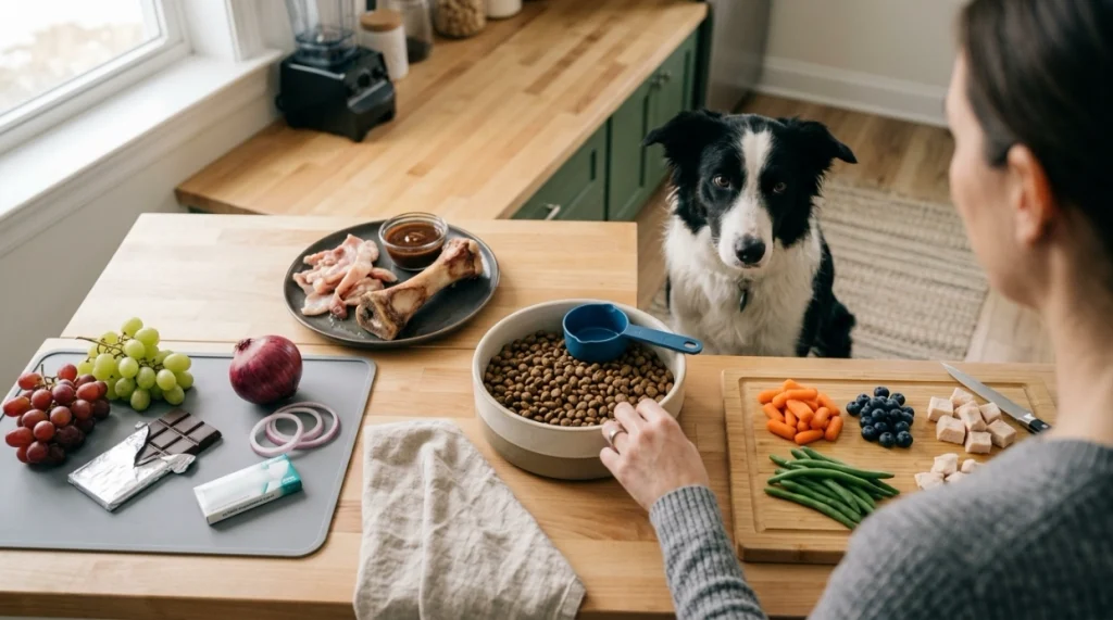 How Can I Stop a Border Collie Stealing Dangerous Food?