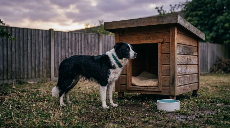 Why Do Border Collies Usually Sleep Better Inside?